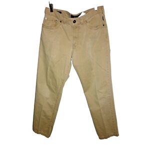 Atelier Gardeur Nevio Pants Mens 34x29 Actual Beige Regular‎ Fit Chinos Preppy